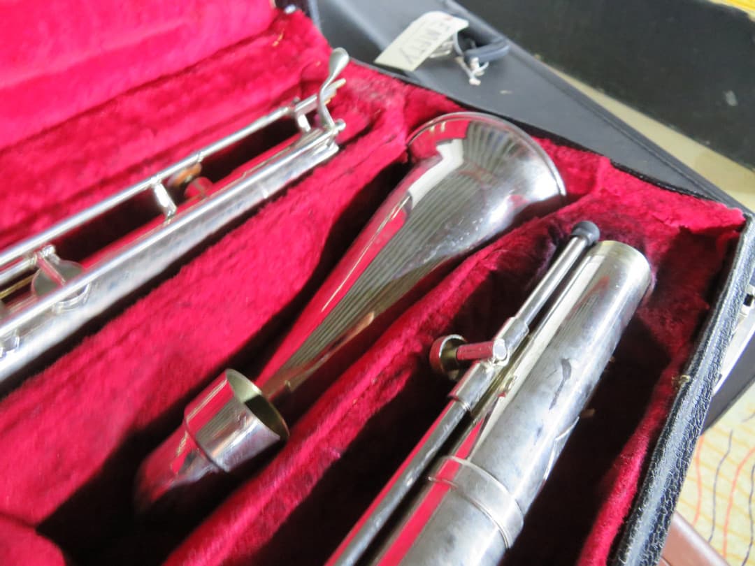 Leblanc BBb Straight Metal Contra Bass Clarinet Serial#235