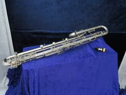 Leblanc BBb Paperclip Metal Contra Bass Clarinet to Low D Serial#966 Leblanc BBb Paperclip Metal Contra Bass Clarinet to Low D Serial#966