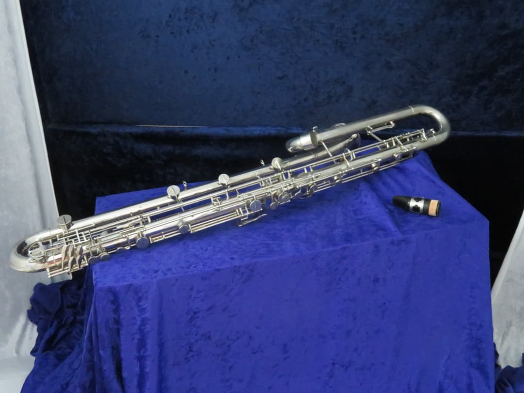 Leblanc BBb Paperclip Metal Contra Bass Clarinet to Low D Serial#966 Leblanc BBb Paperclip Metal Contra Bass Clarinet to Low D Serial#966