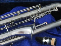 Leblanc BBb Paperclip Metal Contra Bass Clarinet to Low D Serial#966 Leblanc BBb Paperclip Metal Contra Bass Clarinet to Low D Serial#966