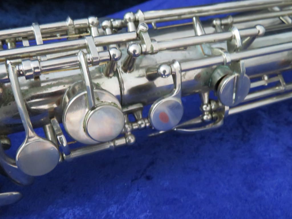 Leblanc BBb Paperclip Metal Contra Bass Clarinet to Low D Serial#966