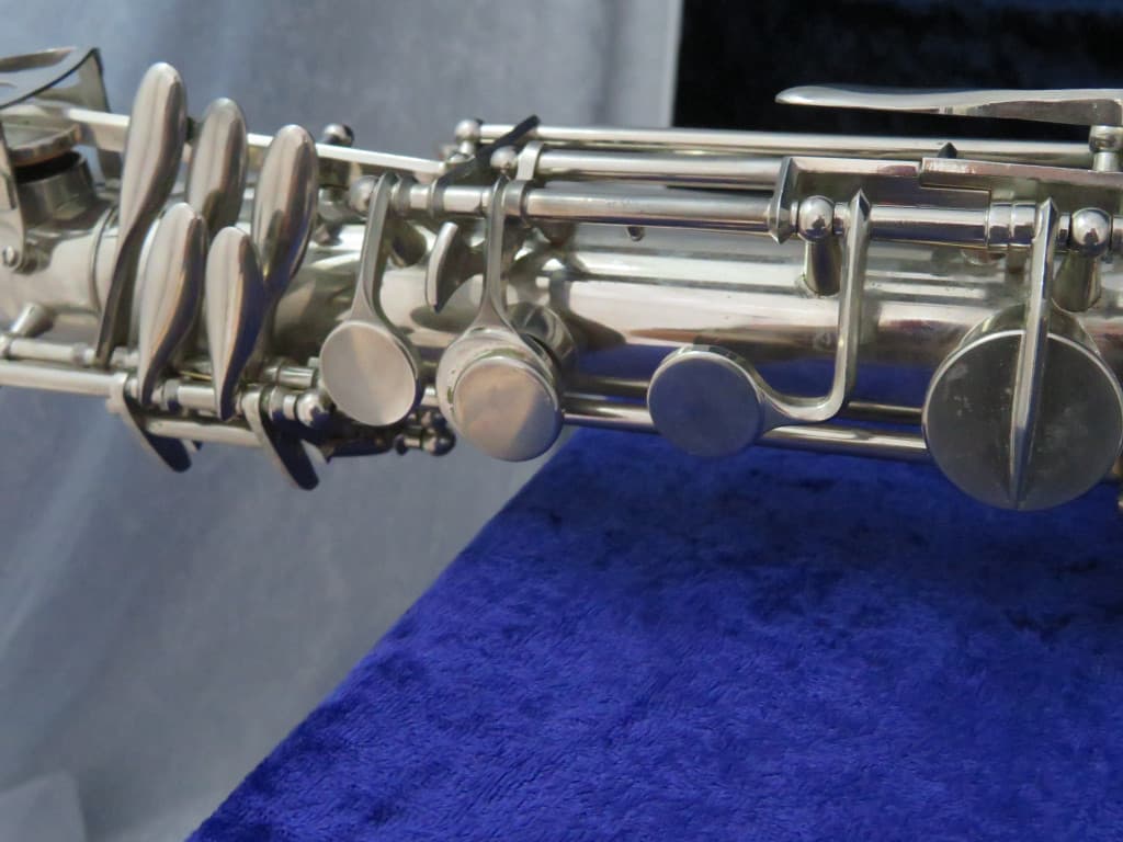 Leblanc BBb Paperclip Metal Contra Bass Clarinet to Low D Serial#966