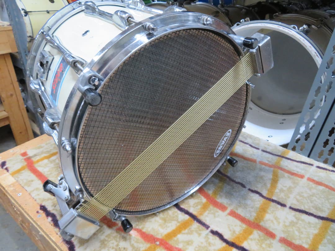 Pair of Yamaha MS8014 Marching Snare Drum Serial #isi9332-1