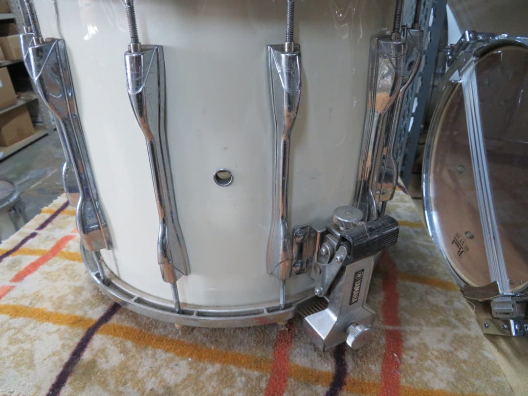 Pair of Yamaha MS8014 Marching Snare Drum Serial #isi9332-1