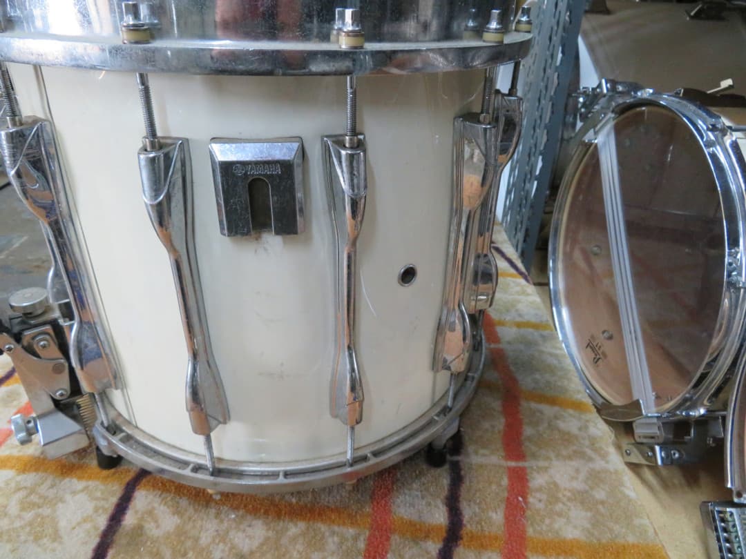 Pair of Yamaha MS8014 Marching Snare Drum Serial #isi9332-1