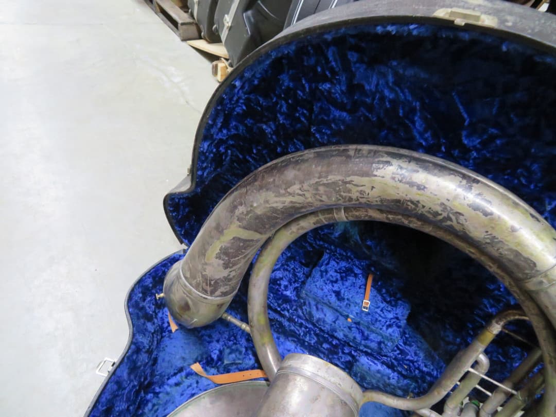 Pan American/Conn BBb Silver Sousaphone Serial#142430