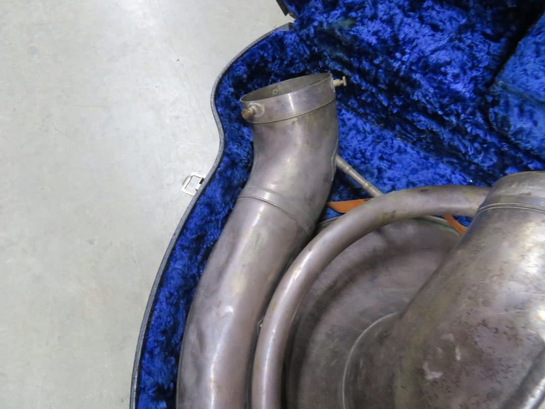 Pan American/Conn BBb Silver Sousaphone Serial#142430