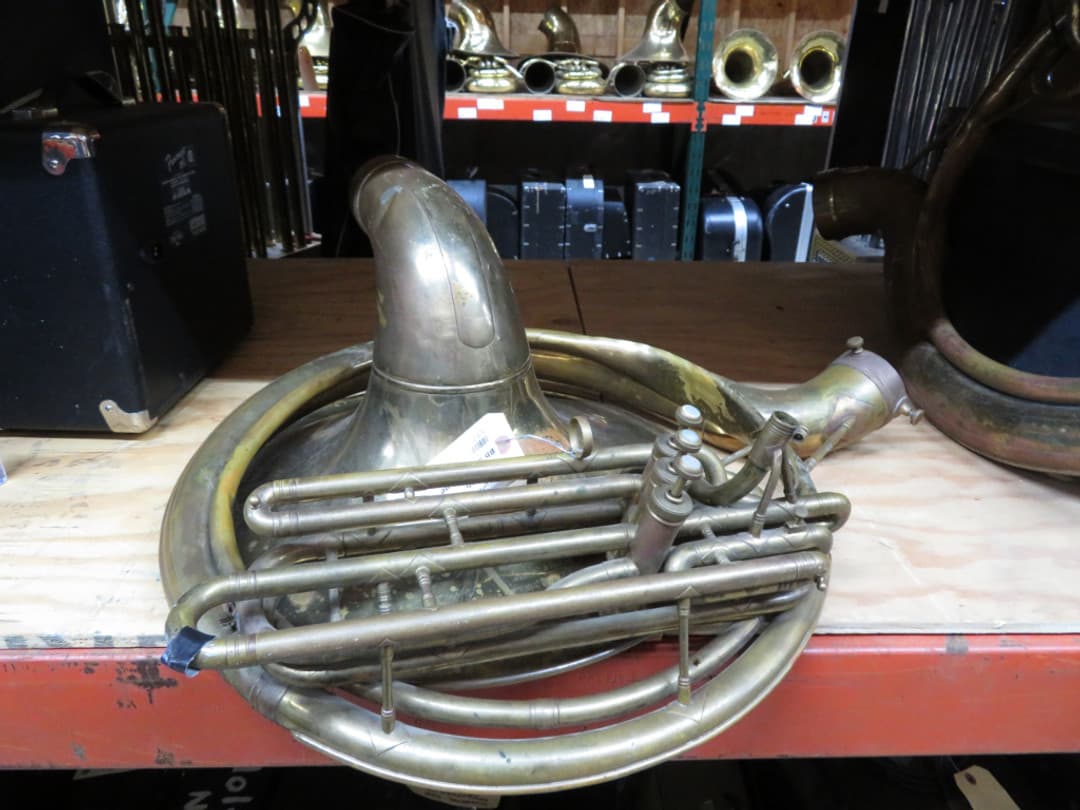 Barcone Junior Single Bb Sousaphone Serial #537 Barcone Junior Single Bb Sousaphone Serial #537