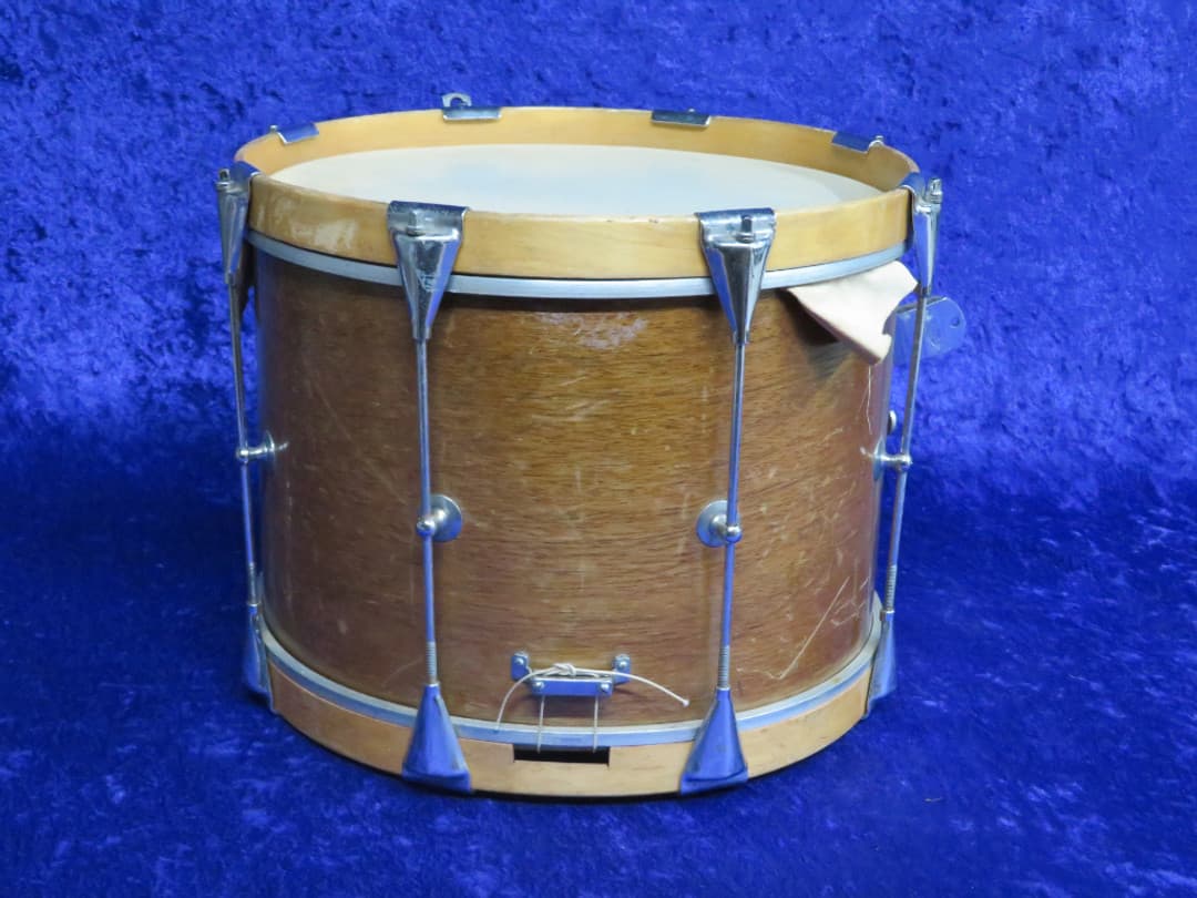 Slingerland 10 x 14 Mahogany Marching Snare Drum Serial #isi9448