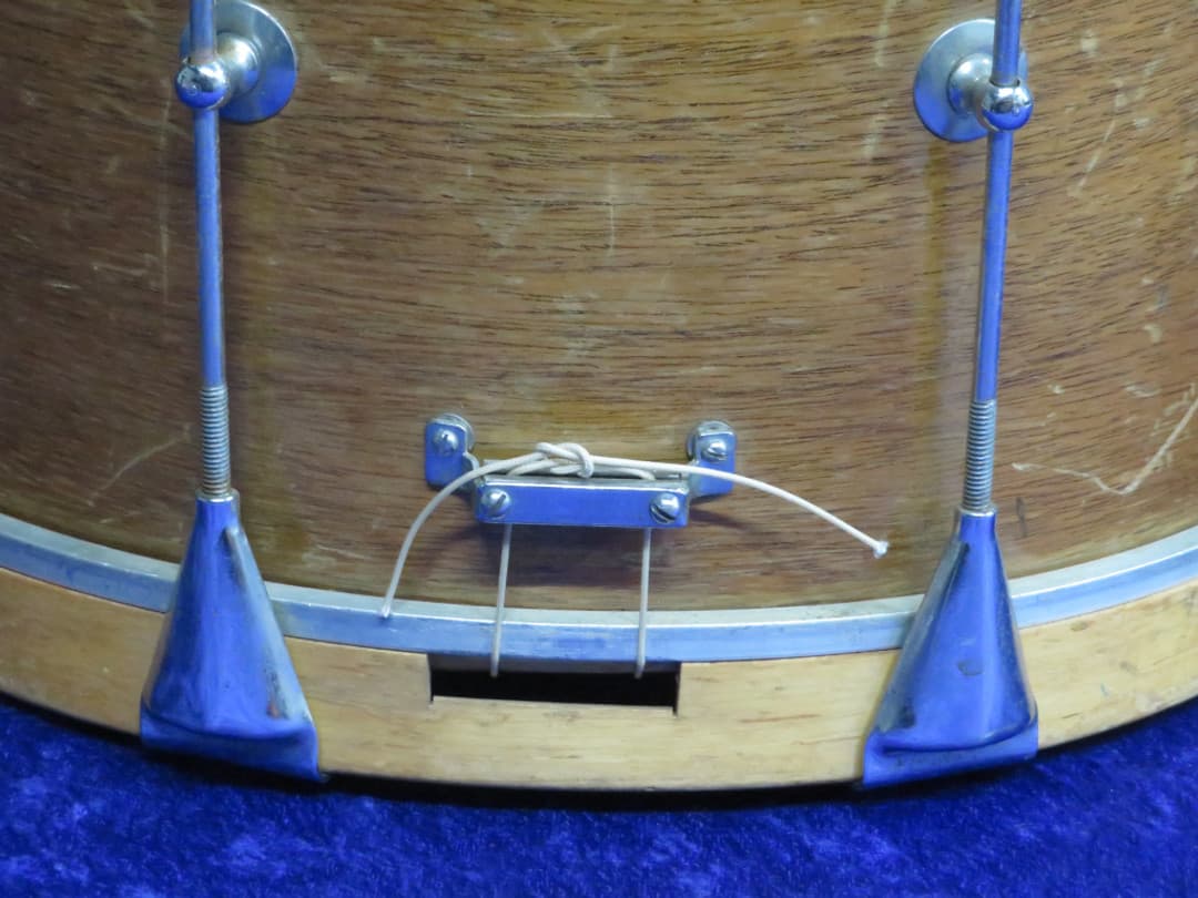 Slingerland 10 x 14 Mahogany Marching Snare Drum Serial #isi9448