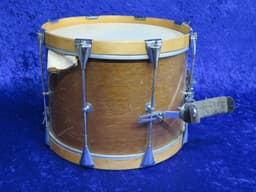 Slingerland 10 x 14 Mahogany Marching Snare Drum Serial #isi9448 Slingerland 10 x 14 Mahogany Marching Snare Drum Serial #isi9448