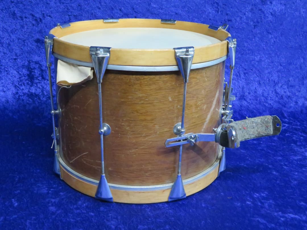 Slingerland 10 x 14 Mahogany Marching Snare Drum Serial #isi9448