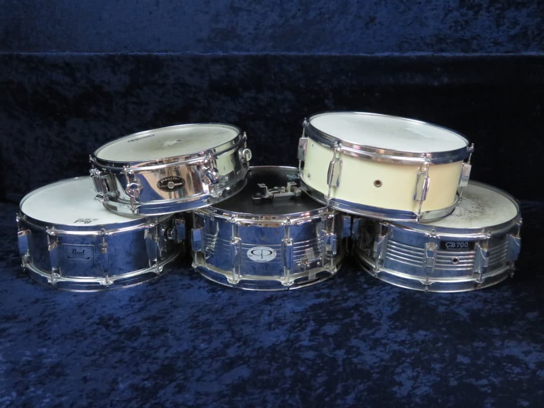 Lot of 5 Concert Snare Drums Serial #isi9231-18