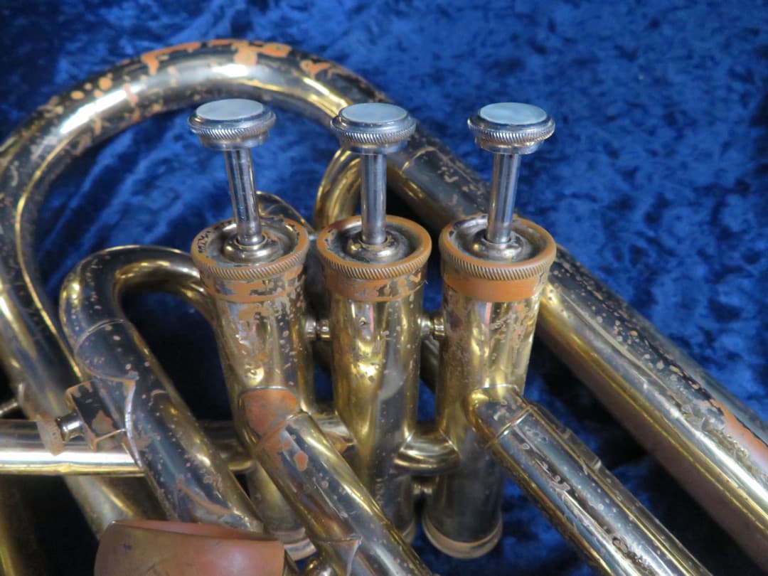 Holton 185 3 Valve Baritone Horn Serial #292131