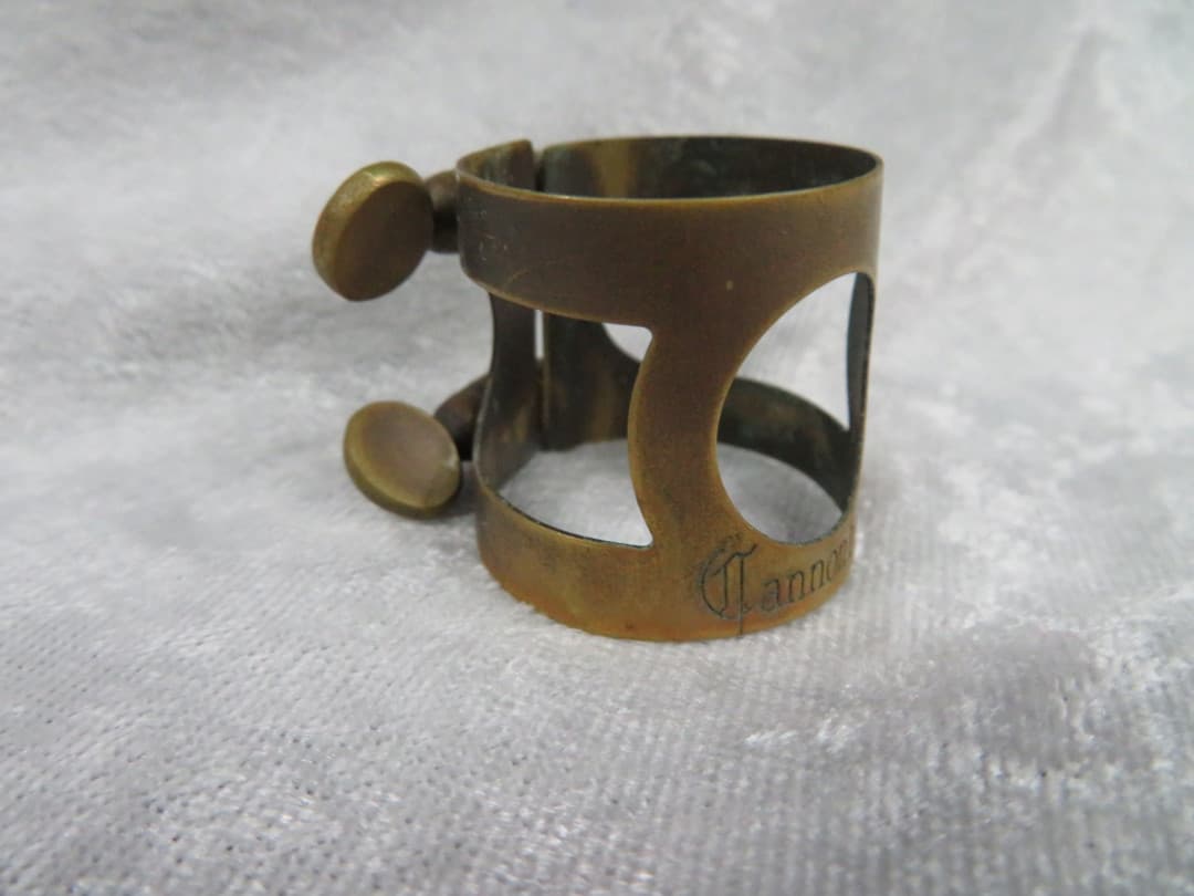 Cannonball Alto Saxophone Ligature and Cap Serial #isi8810-22