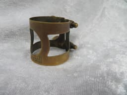 Cannonball Alto Saxophone Ligature and Cap Serial #isi8810-22 Cannonball Alto Saxophone Ligature and Cap Serial #isi8810-22