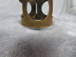 Cannonball Alto Saxophone Ligature and Cap Serial #isi8810-22 Cannonball Alto Saxophone Ligature and Cap Serial #isi8810-22