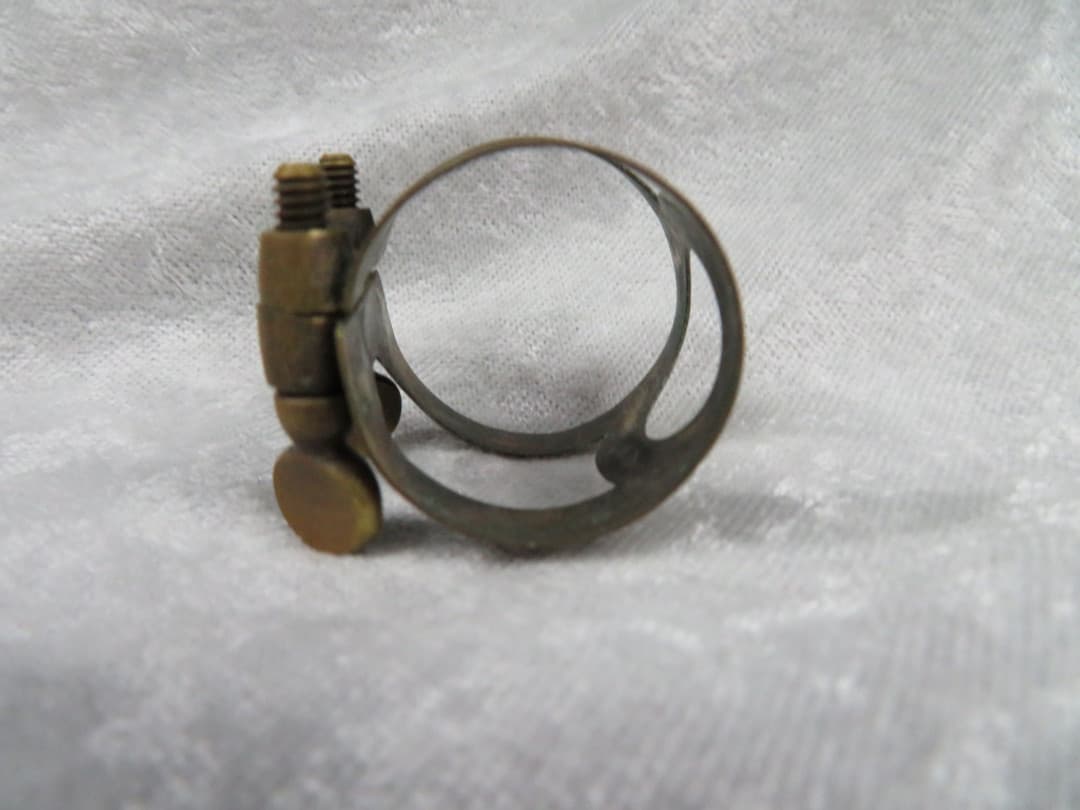 Cannonball Alto Saxophone Ligature and Cap Serial #isi8810-22
