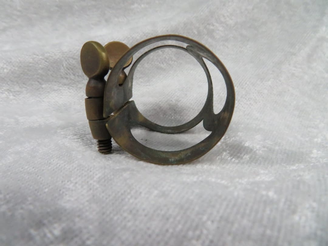 Cannonball Alto Saxophone Ligature and Cap Serial #isi8810-22