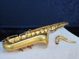 Buescher 400 S-27 Gold Plated Tenor Saxophone 1960's Serial #393766 Buescher 400 S-27 Gold Plated Tenor Saxophone 1960's Serial #393766