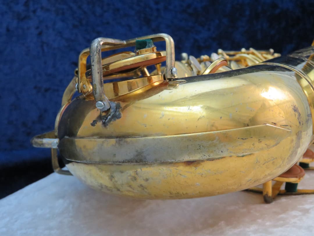 Buescher 400 S-27 Gold Plated Tenor Saxophone 1960's Serial #393766