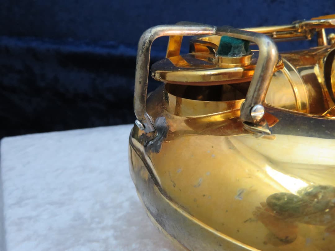 Buescher 400 S-27 Gold Plated Tenor Saxophone 1960's Serial #393766