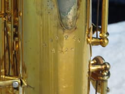 Buescher 400 S-27 Gold Plated Tenor Saxophone 1960's Serial #393766 Buescher 400 S-27 Gold Plated Tenor Saxophone 1960's Serial #393766