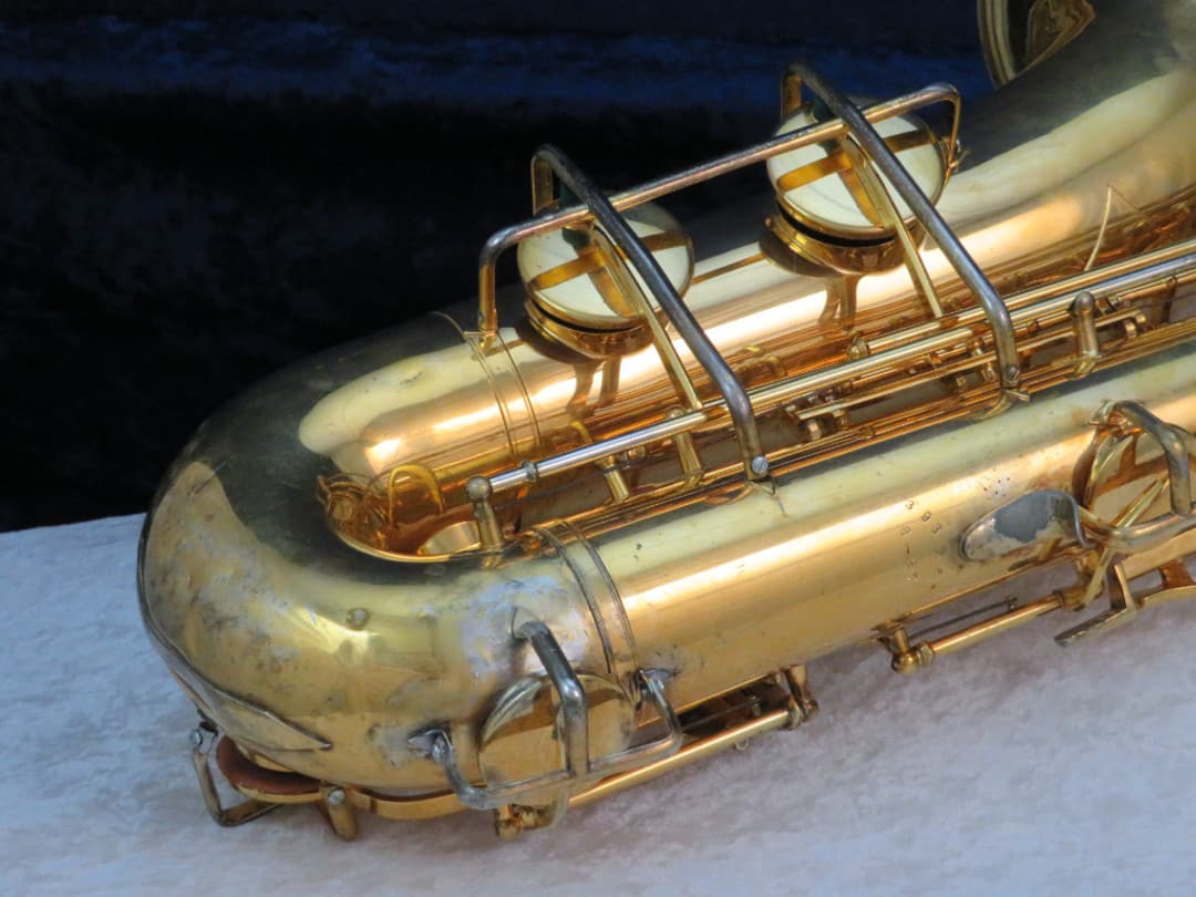 Buescher 400 S-27 Gold Plated Tenor Saxophone 1960's Serial #393766