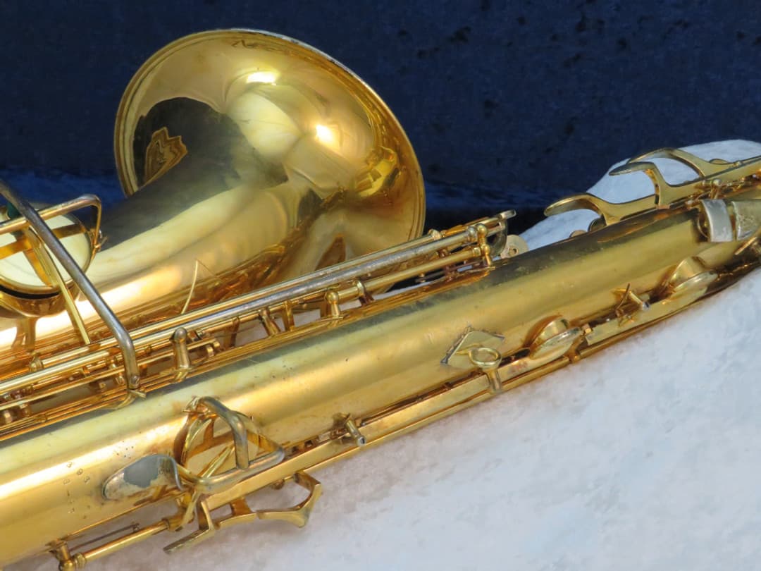 Buescher 400 S-27 Gold Plated Tenor Saxophone 1960's Serial #393766