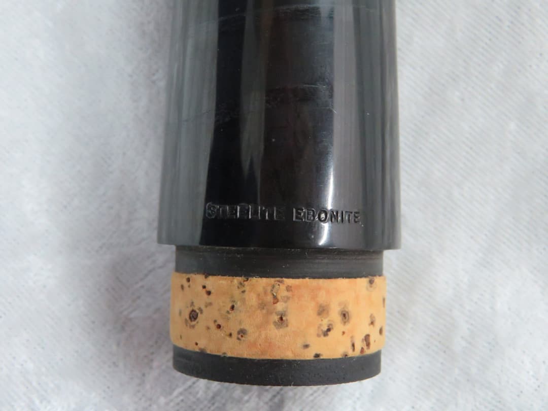Steelite Ebonite Bass Clarinet Mouthpiece Serial #isi8922-12