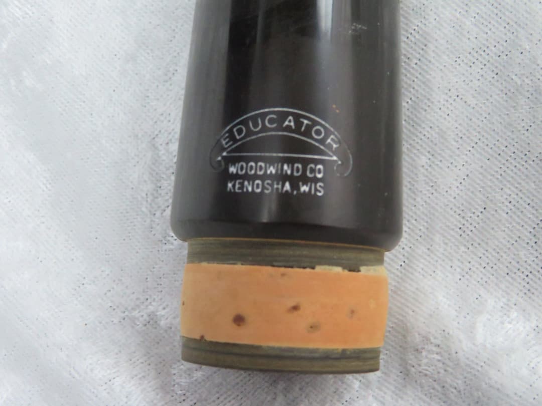 Woodwind Co. Educator Bass Clarinet Mouthpiece Serial #isi8922-6
