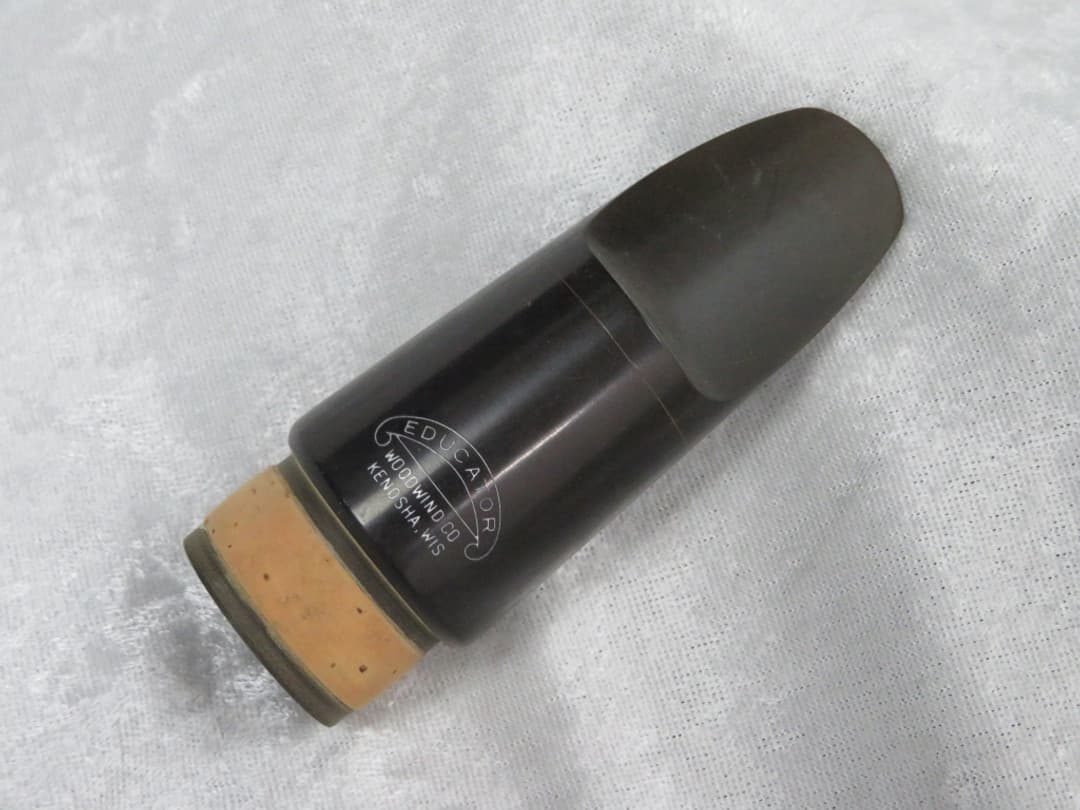 Woodwind Co. Educator B6 Bass Clarinet Mouthpiece Serial #isi8922-8 Woodwind Co. Educator B6 Bass Clarinet Mouthpiece Serial #isi8922-8