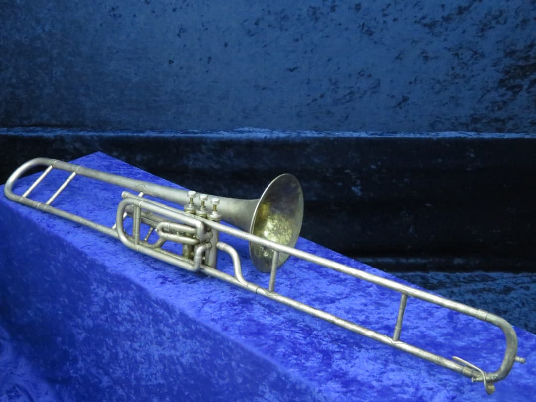 King Silver Valve Trombone 1905 Serial #20978