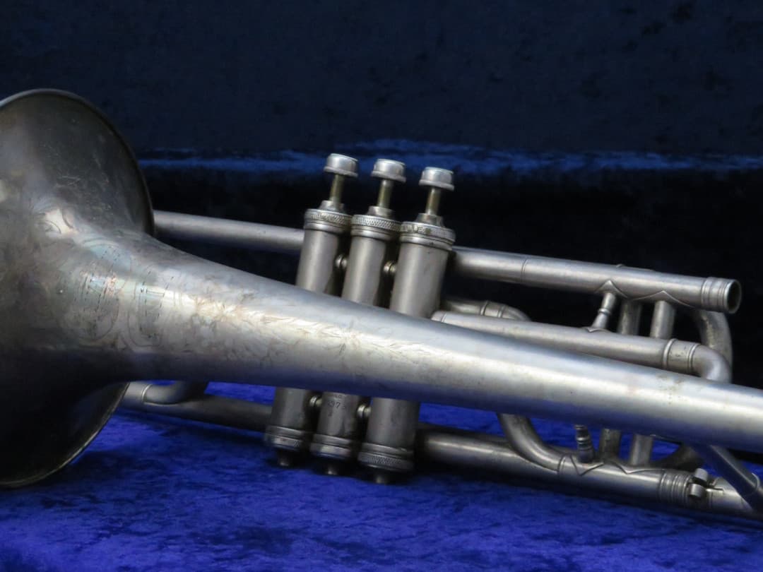 King Silver Valve Trombone 1905 Serial #20978