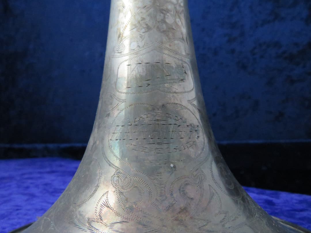 King Silver Valve Trombone 1905 Serial #20978