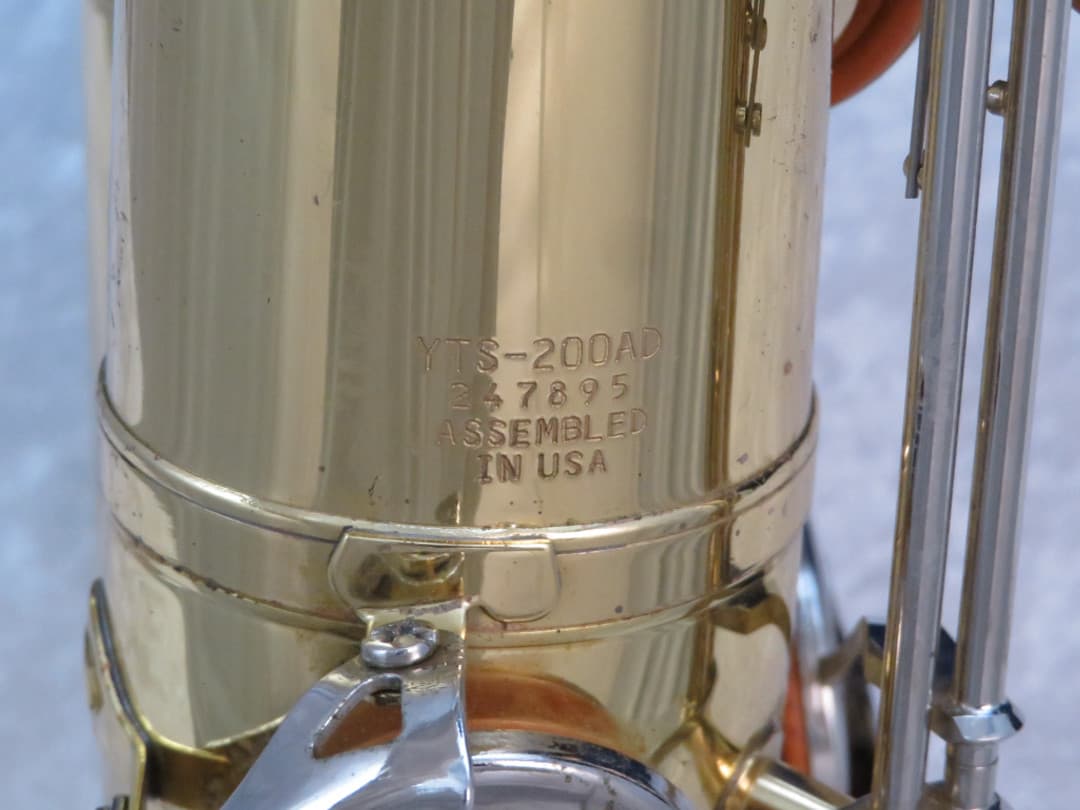 Yamaha Advantage YTS-200AD Tenor Saxophone Serial #247895