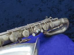 C.G. Conn New Wonder I Silver Baritone Saxophone 1918 Serial #47657 C.G. Conn New Wonder I Silver Baritone Saxophone 1918 Serial #47657