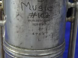 C.G. Conn New Wonder I Silver Baritone Saxophone 1918 Serial #47657 C.G. Conn New Wonder I Silver Baritone Saxophone 1918 Serial #47657
