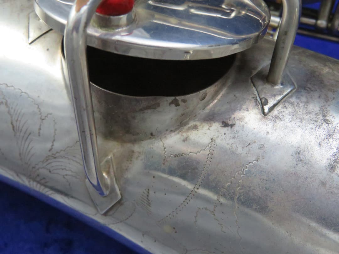 C.G. Conn New Wonder I Silver Baritone Saxophone 1918 Serial #47657