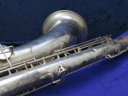 C.G. Conn New Wonder I Silver Baritone Saxophone 1918 Serial #47657 C.G. Conn New Wonder I Silver Baritone Saxophone 1918 Serial #47657