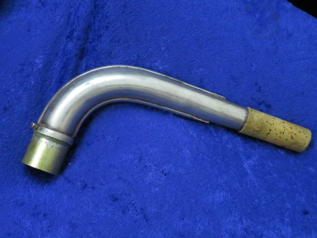 C.G. Conn New Wonder I Silver Baritone Saxophone 1918 Serial #47657