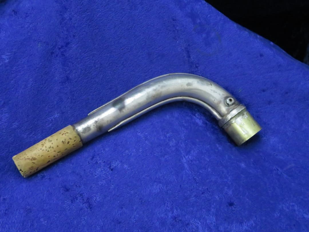 C.G. Conn New Wonder I Silver Baritone Saxophone 1918 Serial #47657