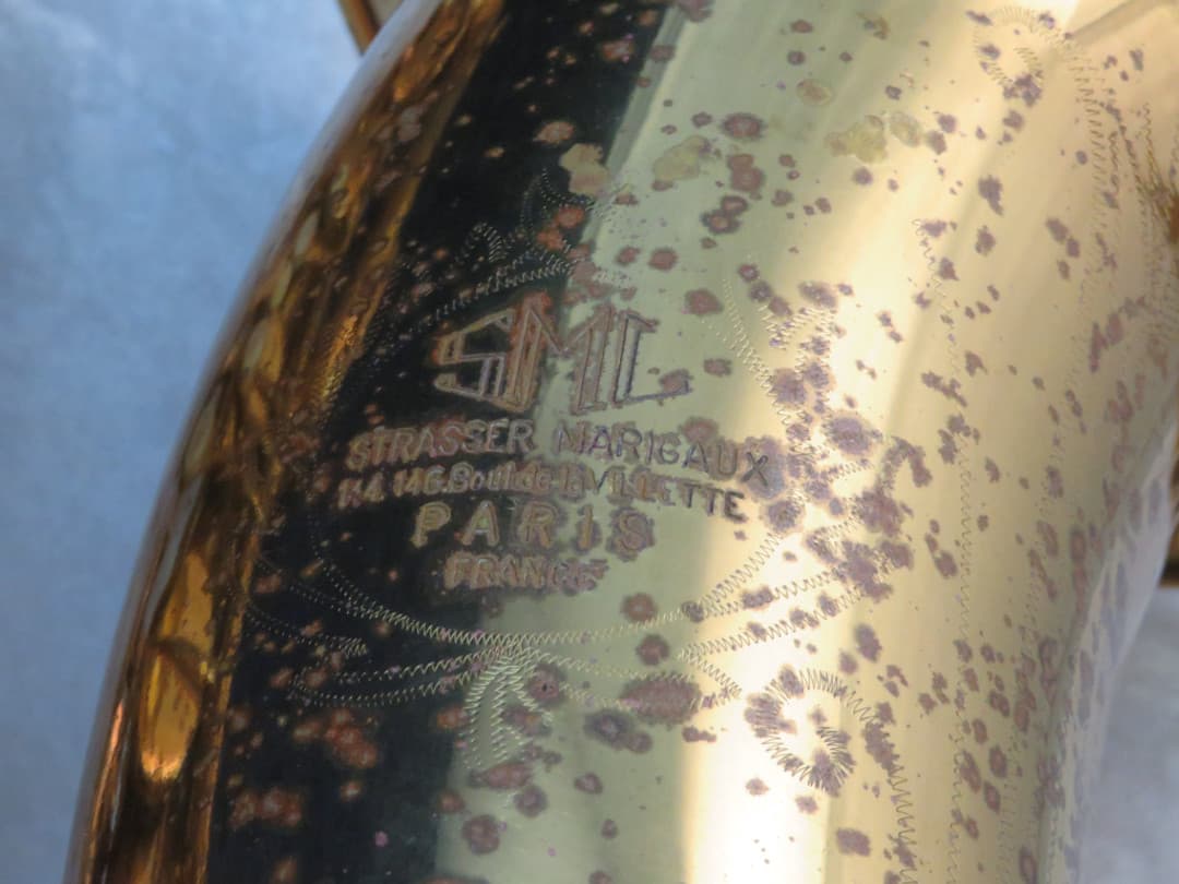 SML Strasser Marigaux Baritone Saxophone 1958 Serial #16282
