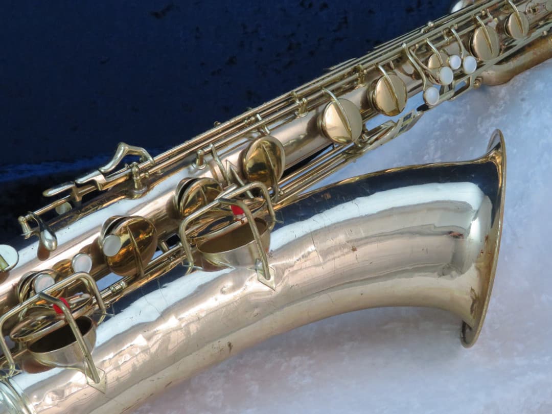 C.G. Conn Transitional Baritone Saxophone 1932 Serial #M251134