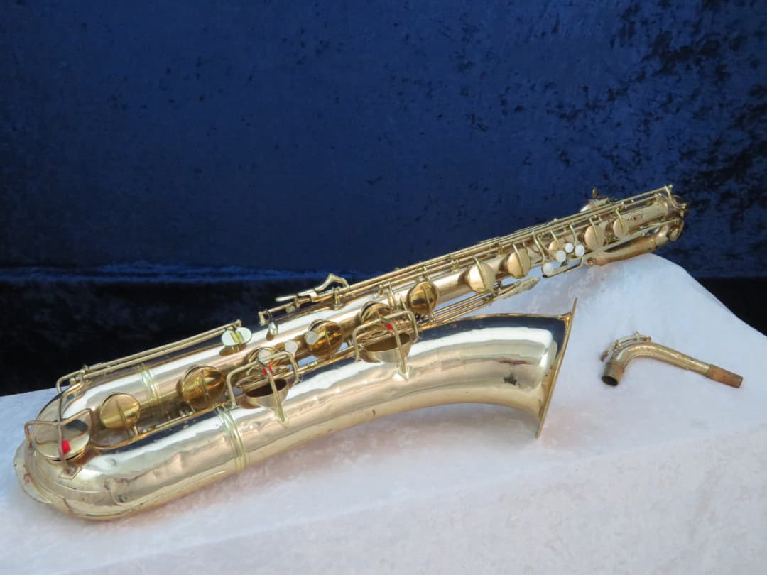 C.G. Conn Transitional Baritone Saxophone 1932 Serial #M251134