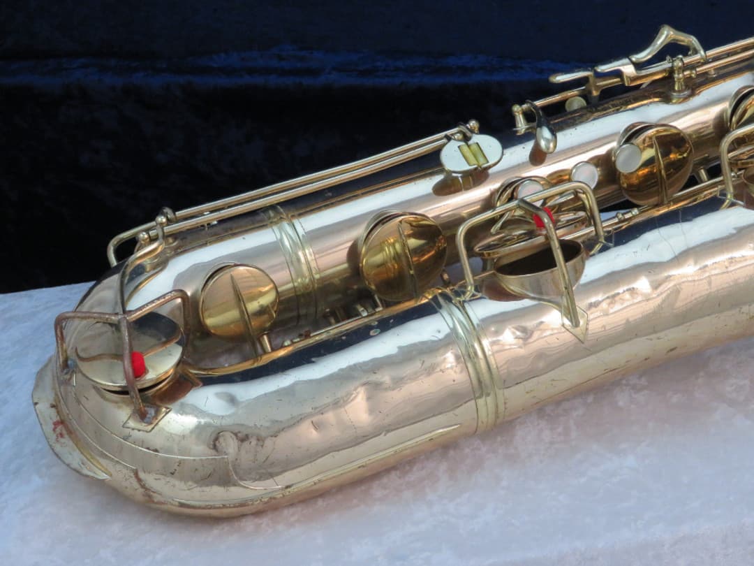 C.G. Conn Transitional Baritone Saxophone 1932 Serial #M251134