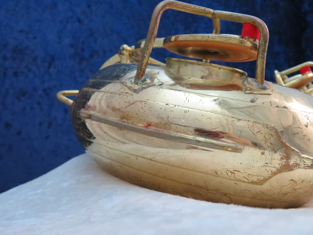 C.G. Conn Transitional Baritone Saxophone 1932 Serial #M251134