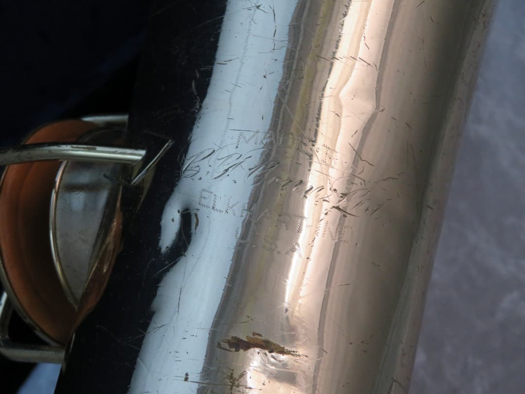 C.G. Conn Transitional Baritone Saxophone 1932 Serial #M251134