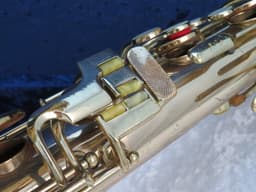 C.G. Conn Transitional Baritone Saxophone 1932 Serial #M251134 C.G. Conn Transitional Baritone Saxophone 1932 Serial #M251134