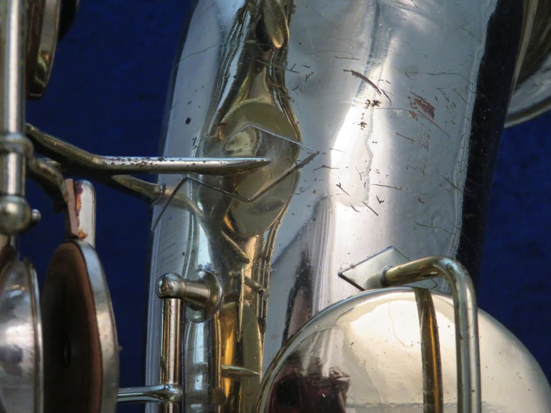 C.G. Conn Transitional Baritone Saxophone 1932 Serial #M251134